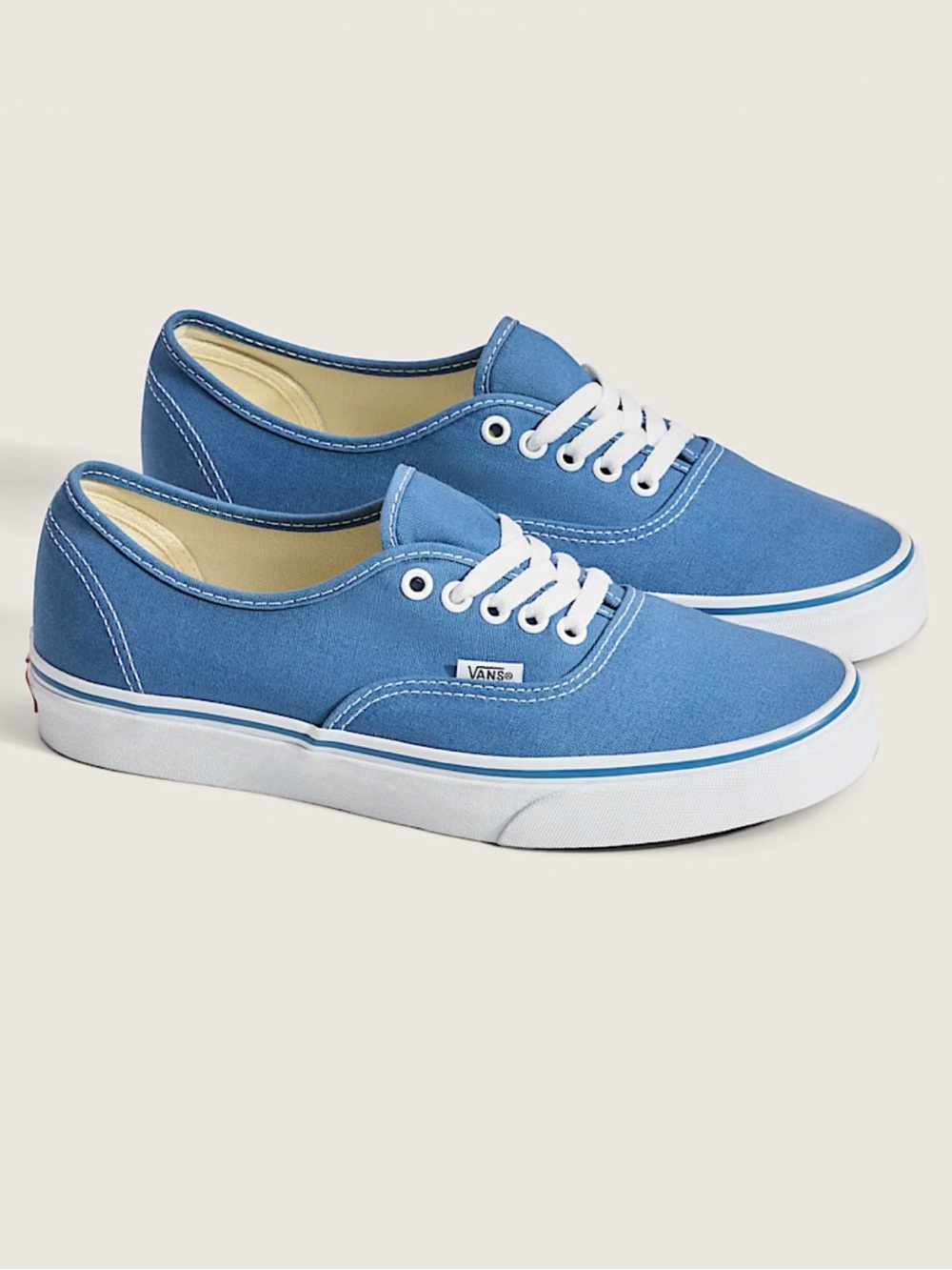 Vans Classic Low-Top Sneakers in Light Blue
